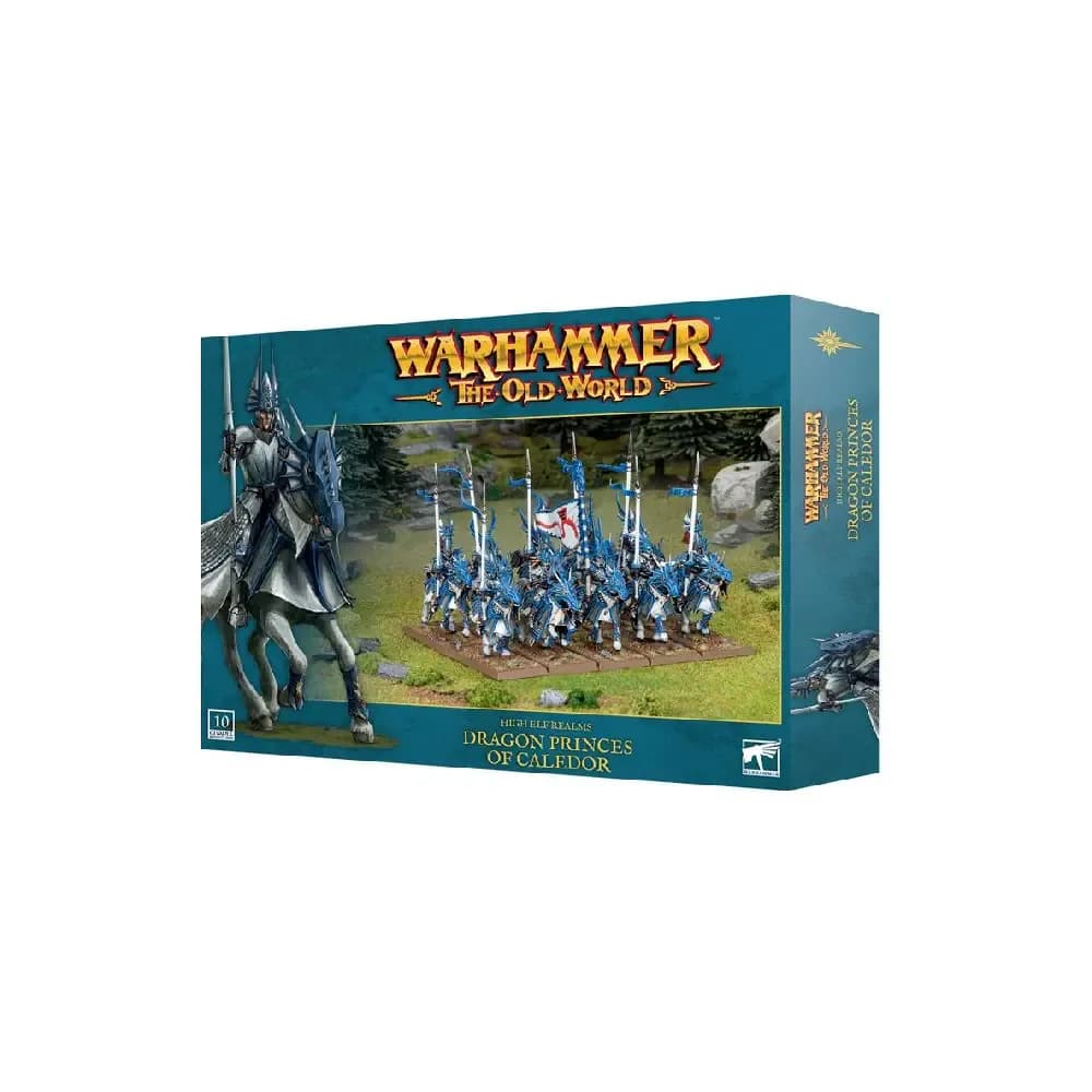 Warhammer: The Old World – High Elf Realms Dragon Princes of Calendor