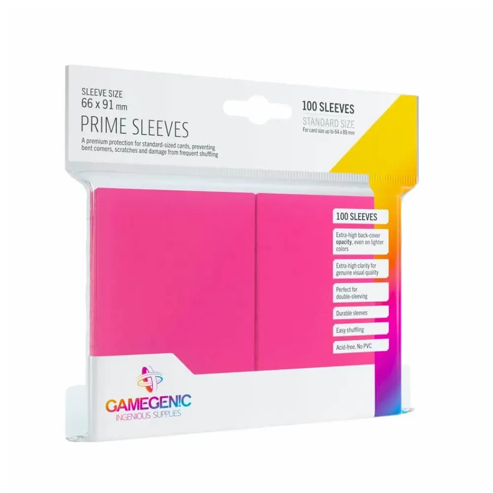 Gamegenic Prime obaly – Pink (růžové, 100 ks)