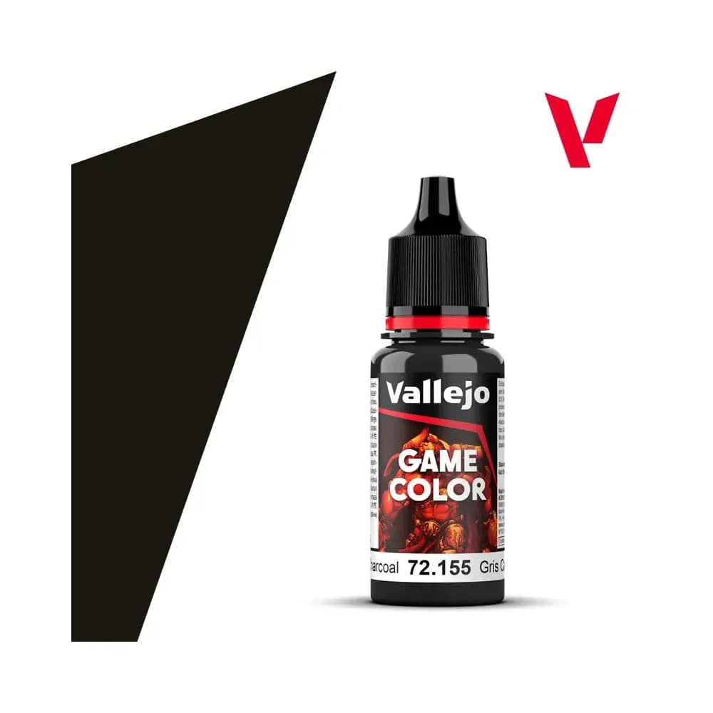 Vallejo Game Color: Charcoal – 72.155