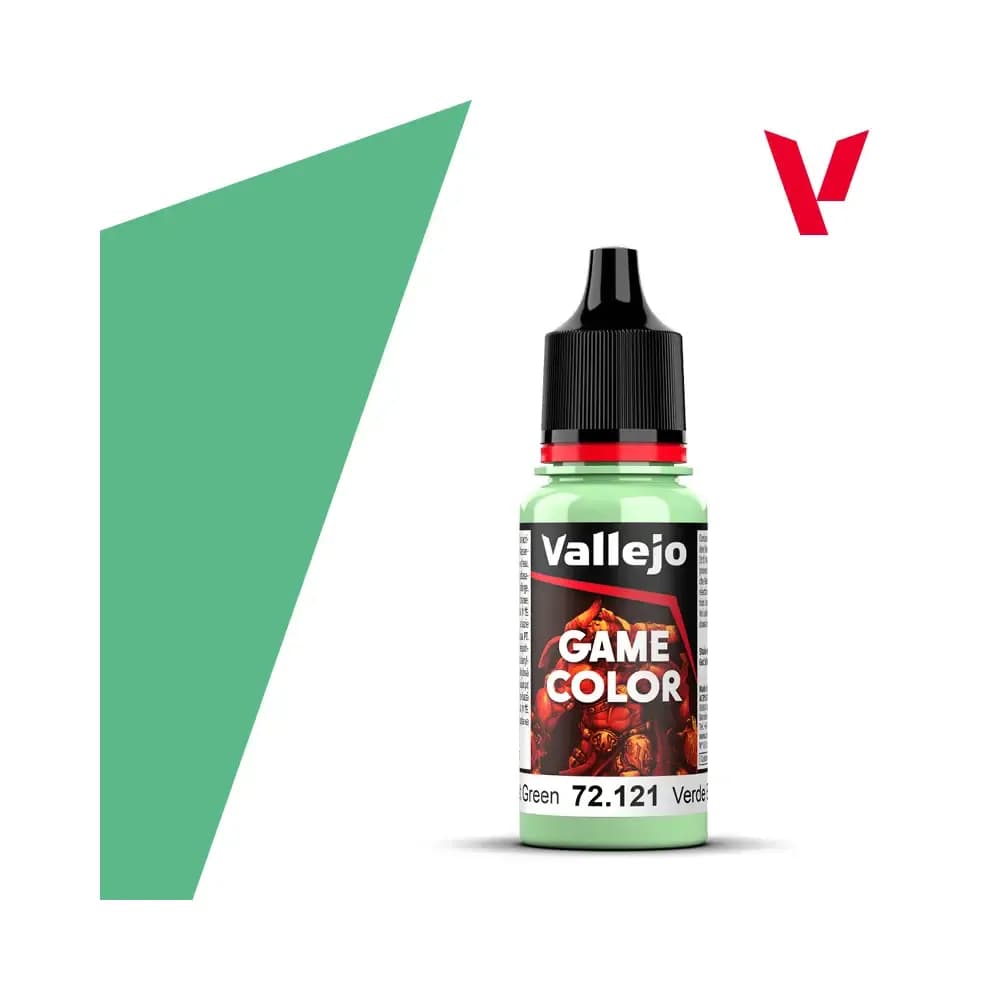 Vallejo Game Color: Ghost Green – 72.121