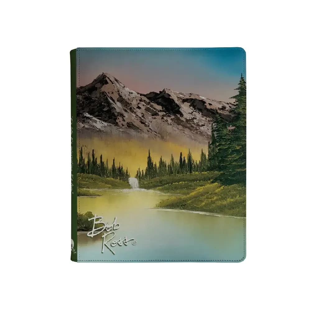 Ultra PRO "Bob Ross Mountain Retreat" Zippered PRO-Binder – 9 kapes