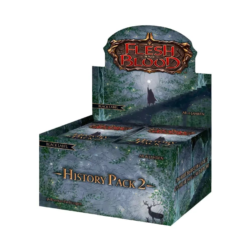 Flesh and Blood: History Pack 2 Black Label Booster Box (French; NM)