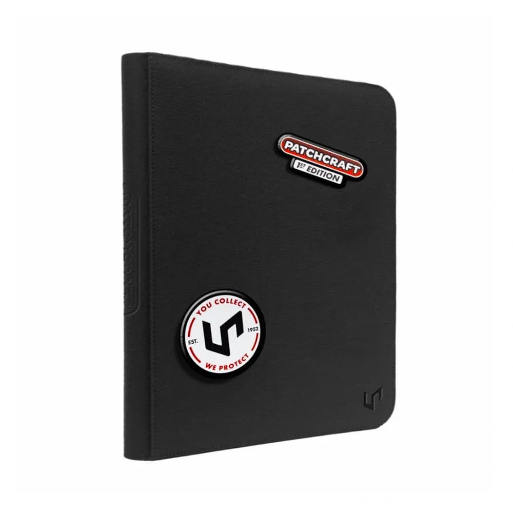 Ultra PRO Patchcraft Zippered PRO-Binder – 9 kapes (černé)