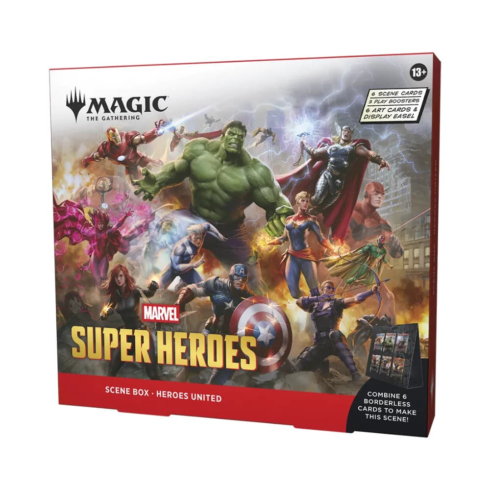 Magic: The Gathering | Marvel Super Heroes: "Heroes United" Scene Box