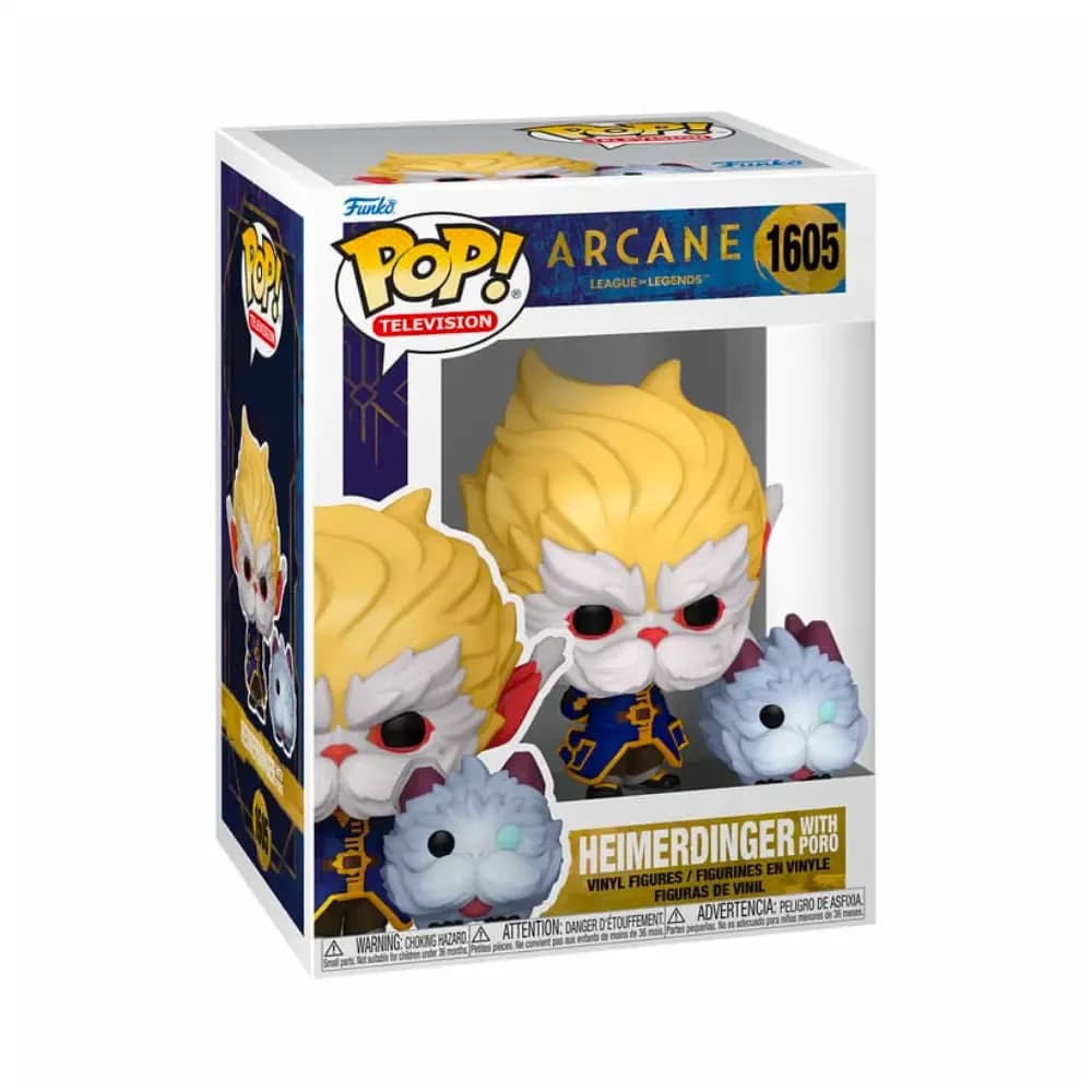 Funko POP! Arcane – Heimerdinger with Poro #1605