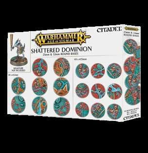 Citadel Shattered Dominion 25 & 32mm Round Bases