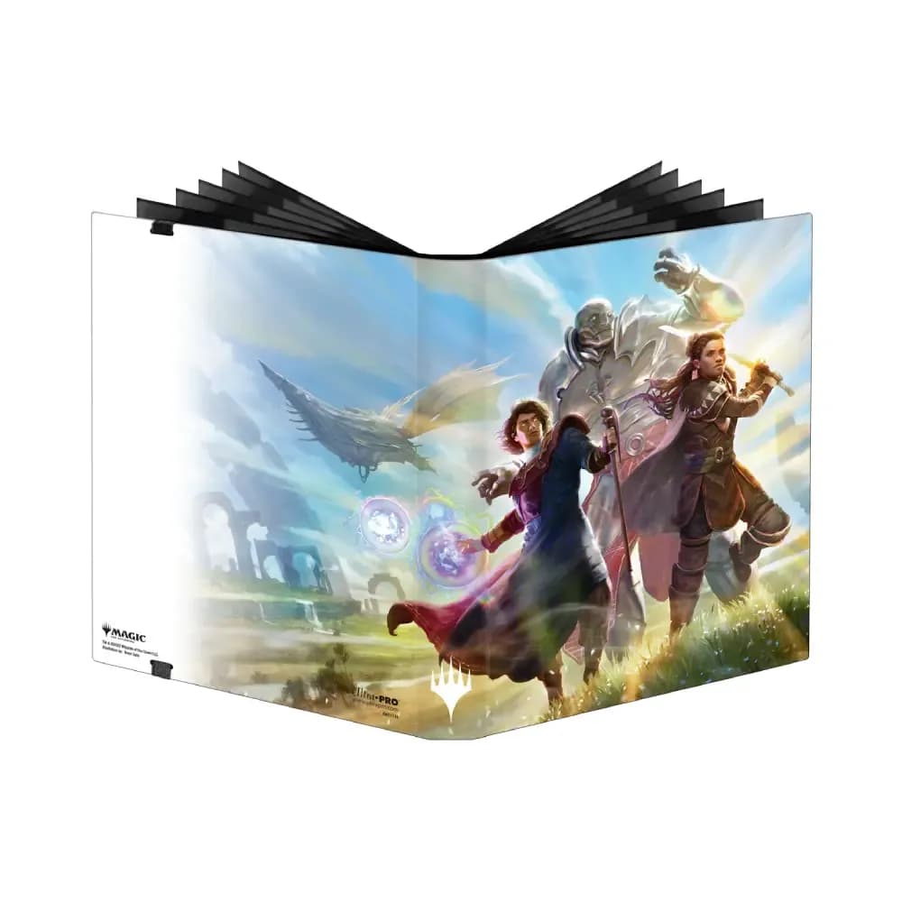 Ultra PRO Dominaria United: "Karn and Weatherlight" binder – 9 kapes