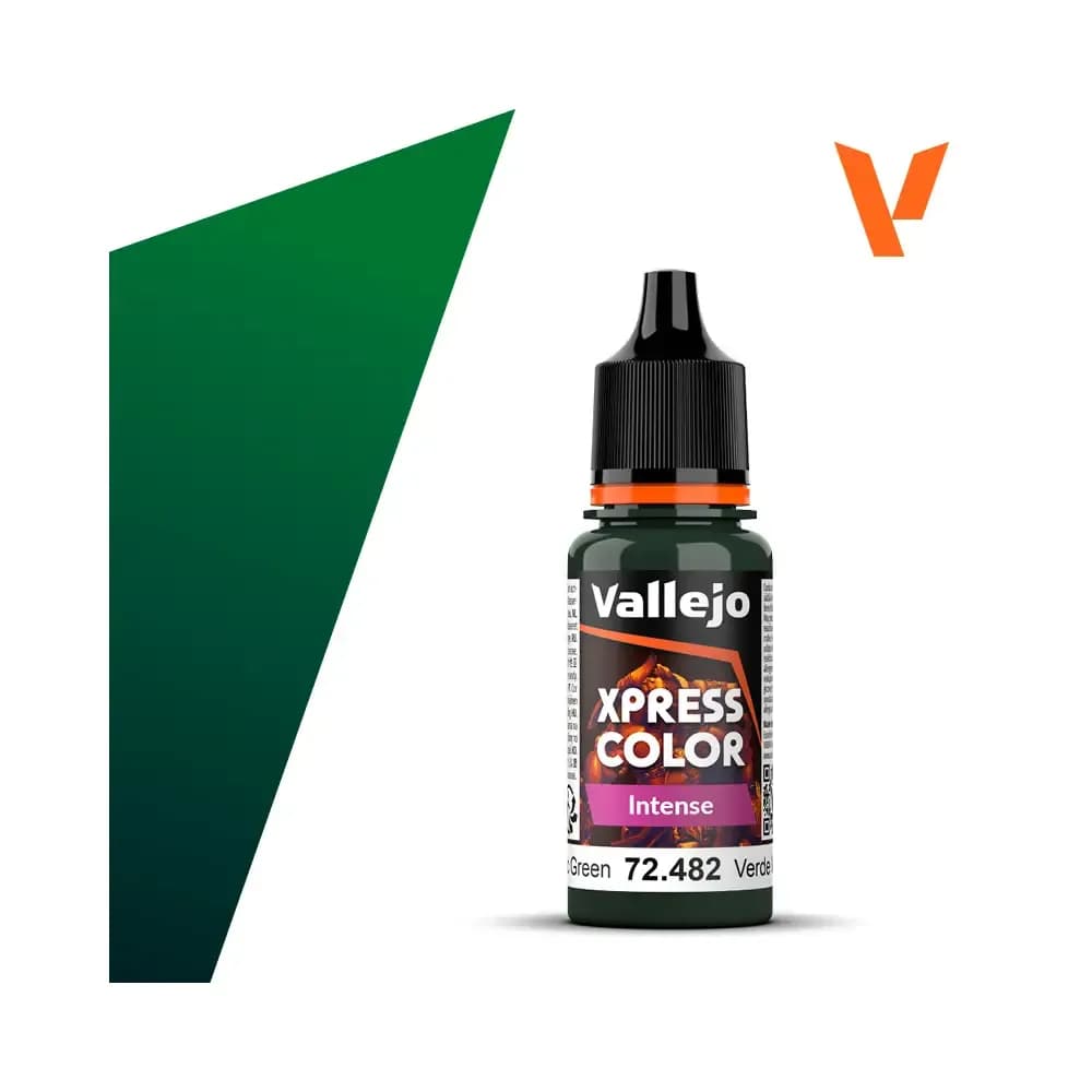 Vallejo Game Color Xpress Intense: Monastic Green – 72.482