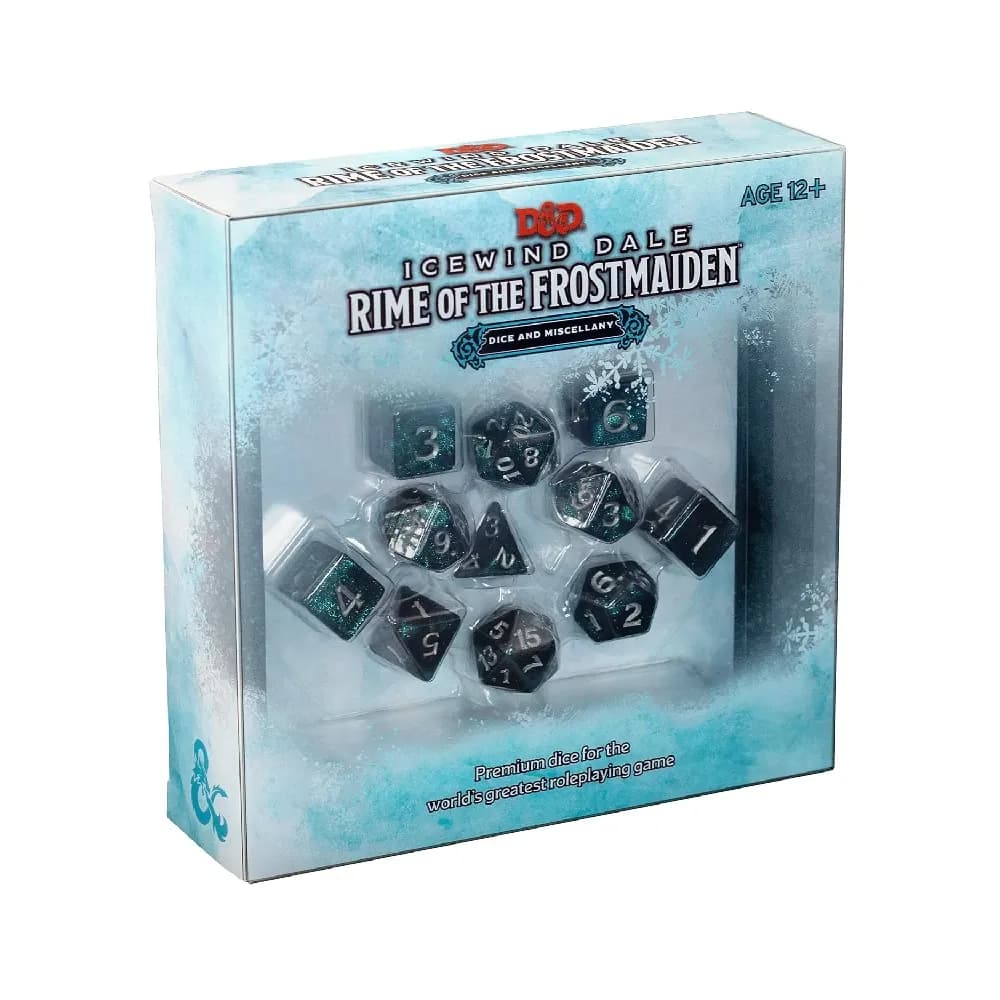 Dungeons and Dragons – Icewind Dale: Rime of The Frostmaiden – kostky a další