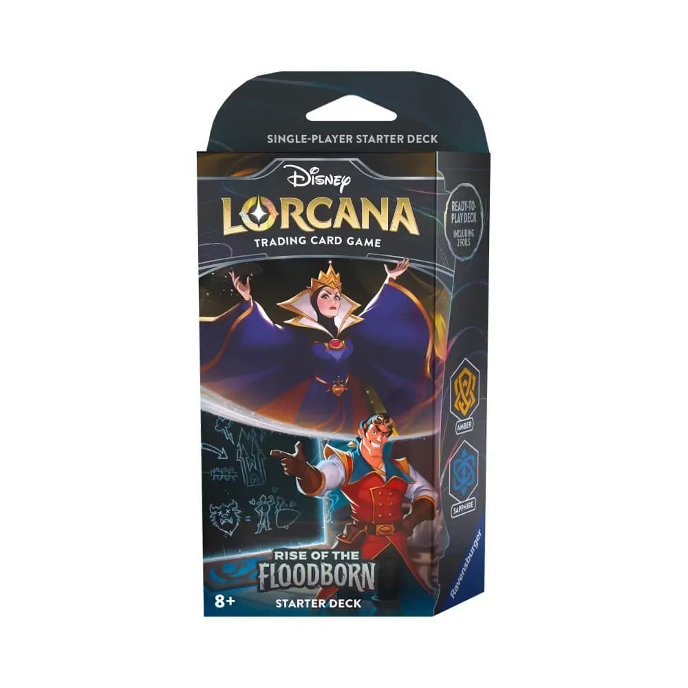 Lorcana: Rise of the Floodborn Amber & Sapphire Starter Deck