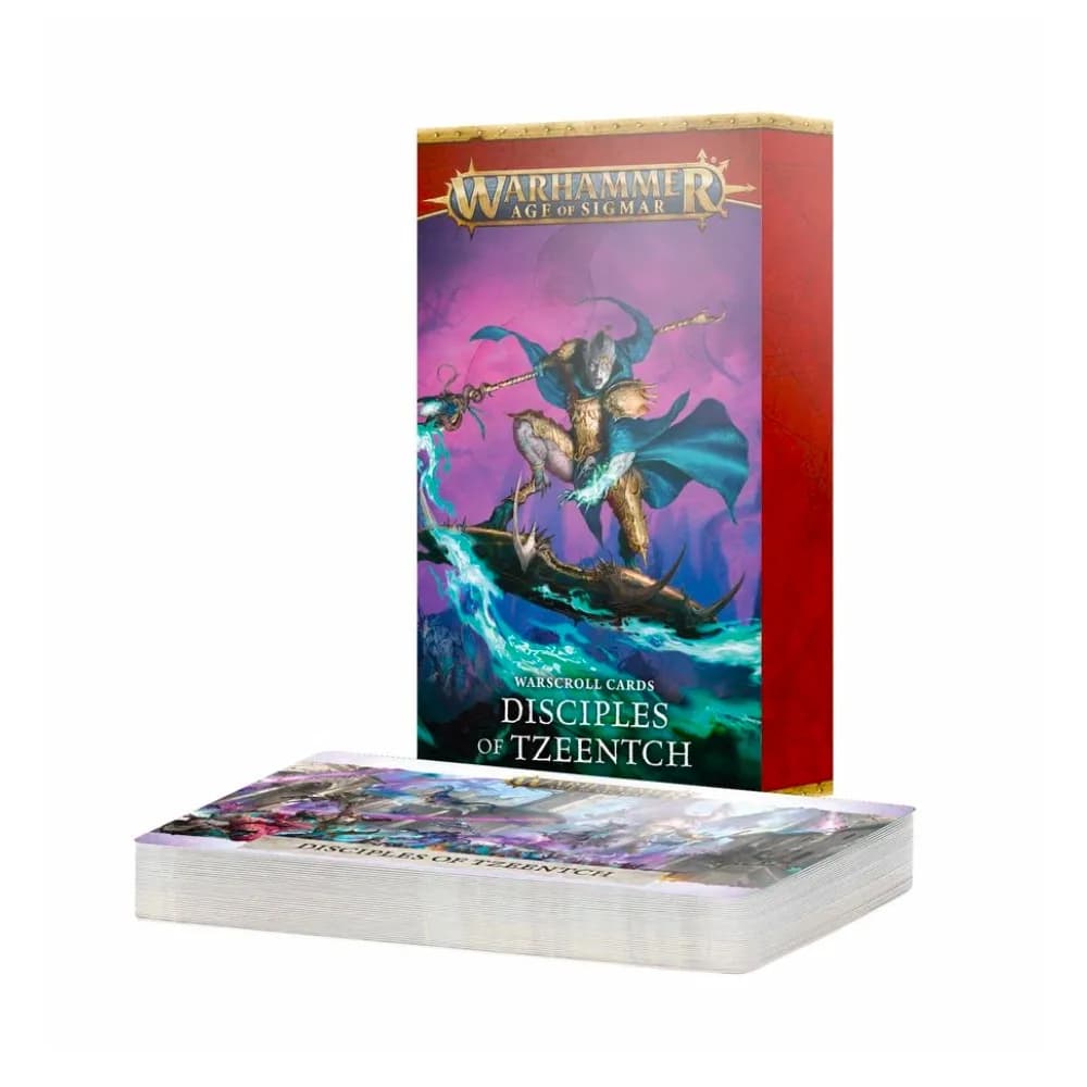 Warhammer AoS – Warscroll Cards: Disciples of Tzeentch (4th edition)