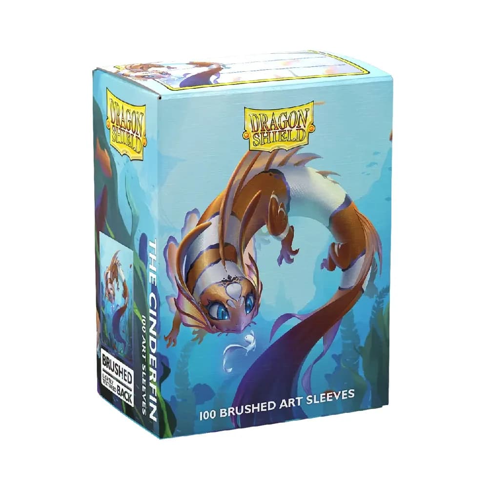Dragon Shield Brushed obaly – The Cinderfin (strukturované,100 ks)