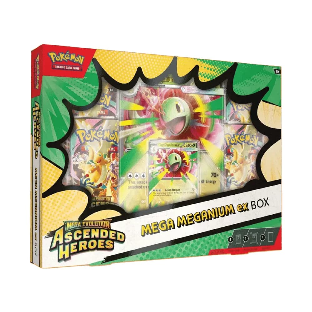Ascended Heroes Mega Meganium ex Box