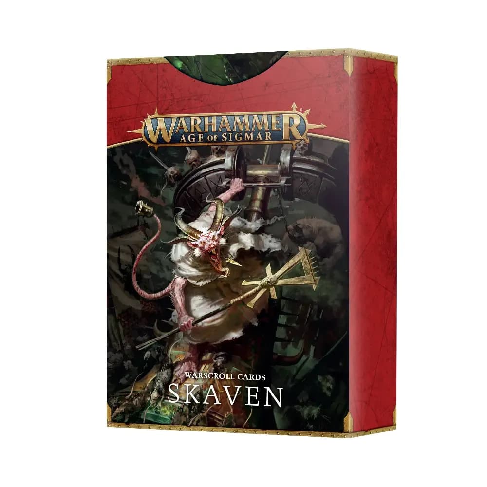 Warhammer AoS – Warscroll Cards: Skaven (3rd edition)