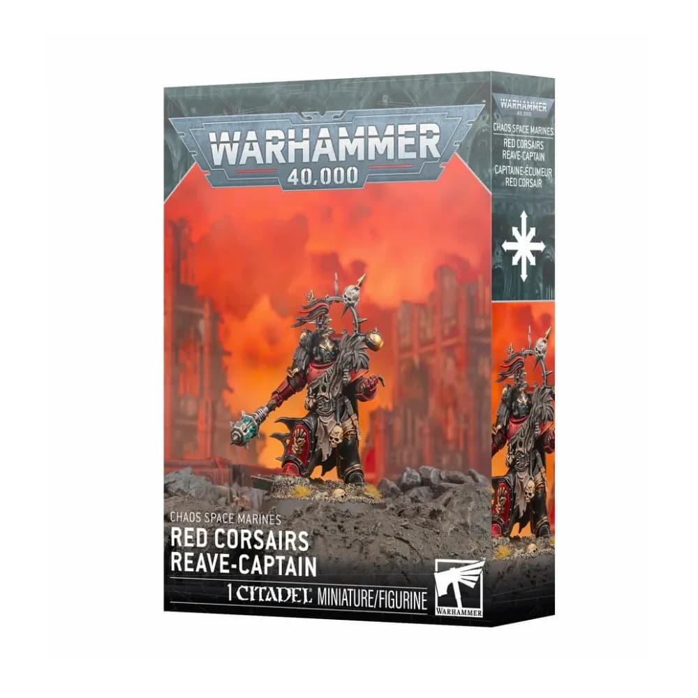 Warhammer 40k – Chaos Space Marines: Red Corsairs Reave-Captain