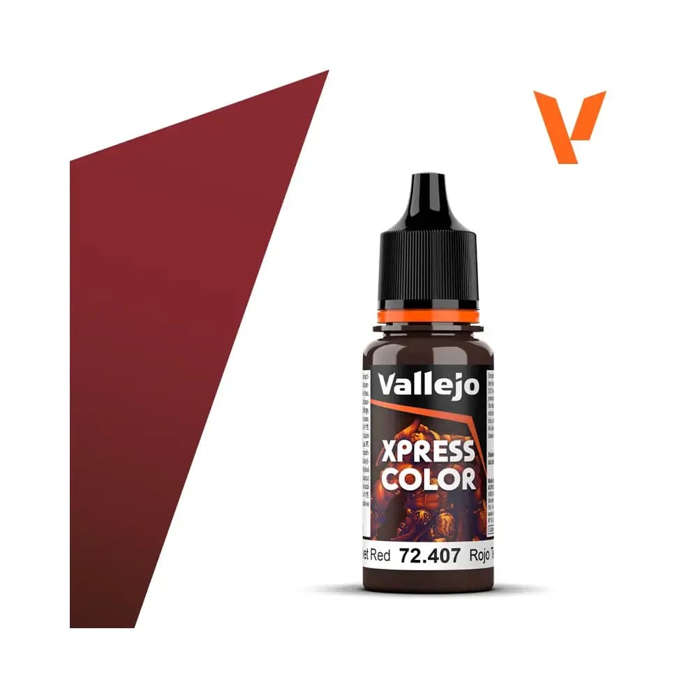 Vallejo Game Color Xpress: Velvet Red – 72.407