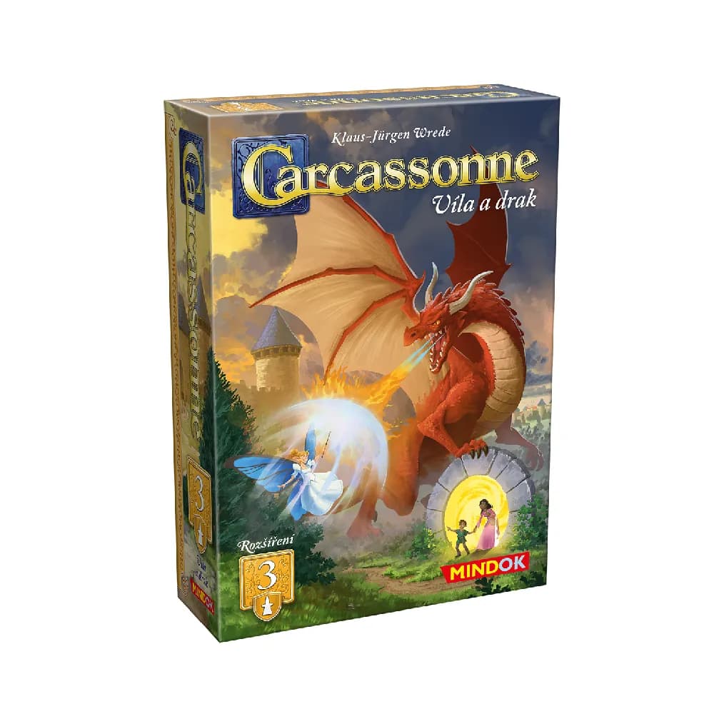 Carcassonne: rozšíření 3 – Víla a drak (2025)