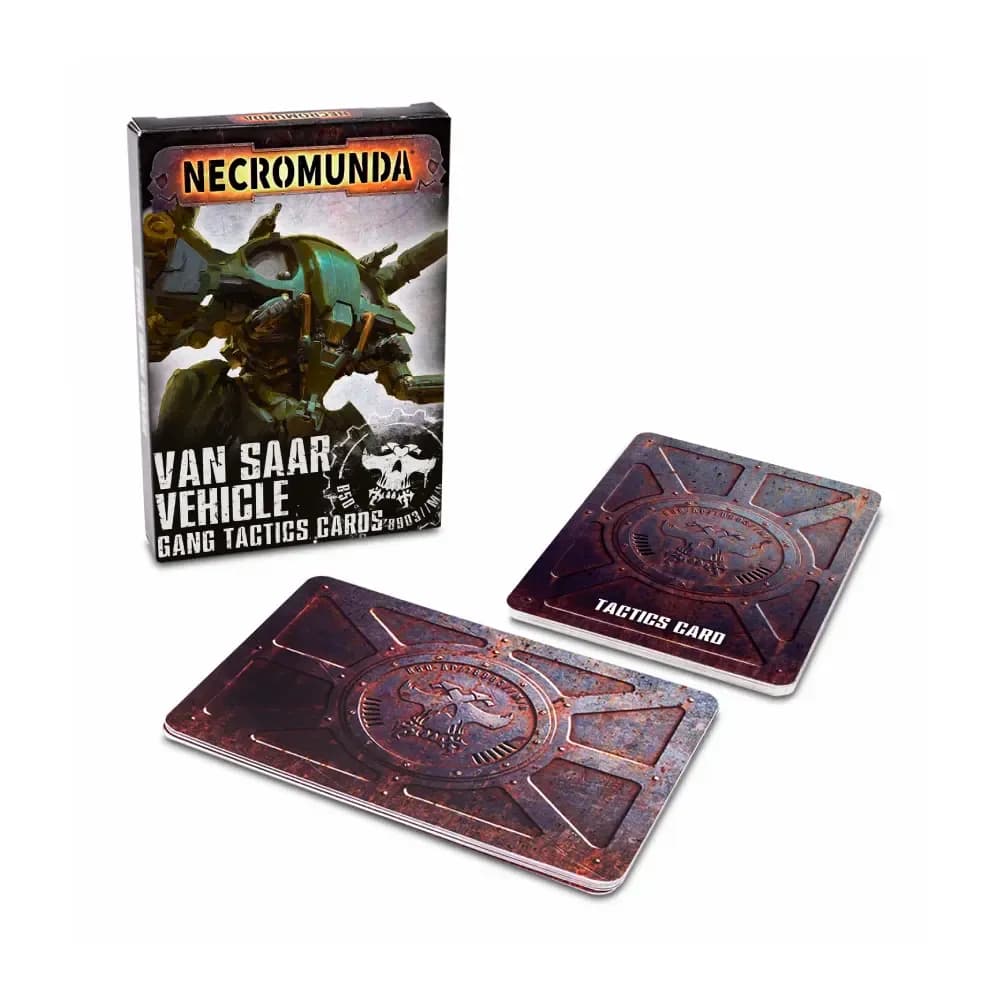 Necromunda – Van Saar Vehicle Tactics Cards