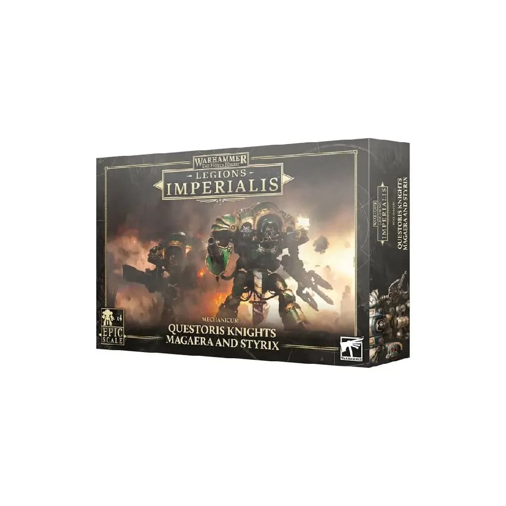 Warhammer The Horus Heresy: Legions Imperialis – Mechanicum Questoris Knights Magaera and Styrix