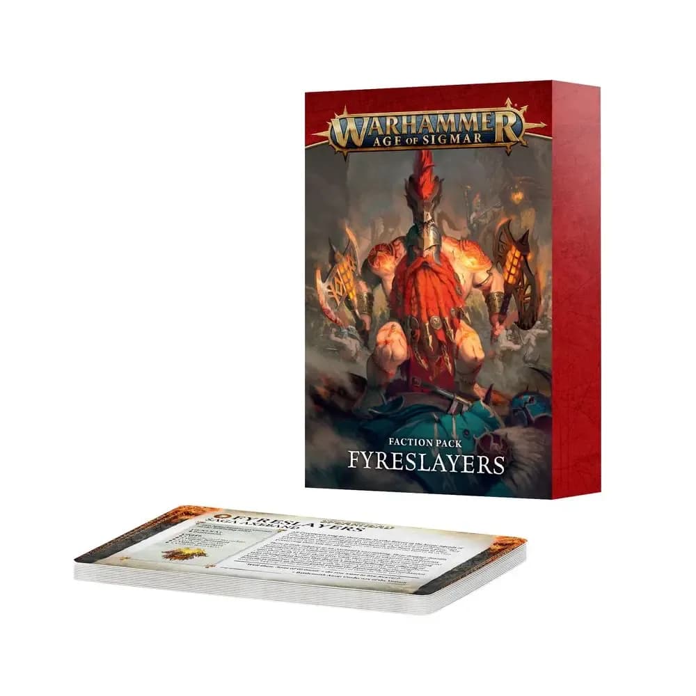 Warhammer AoS – Faction Pack: Fyreslayers