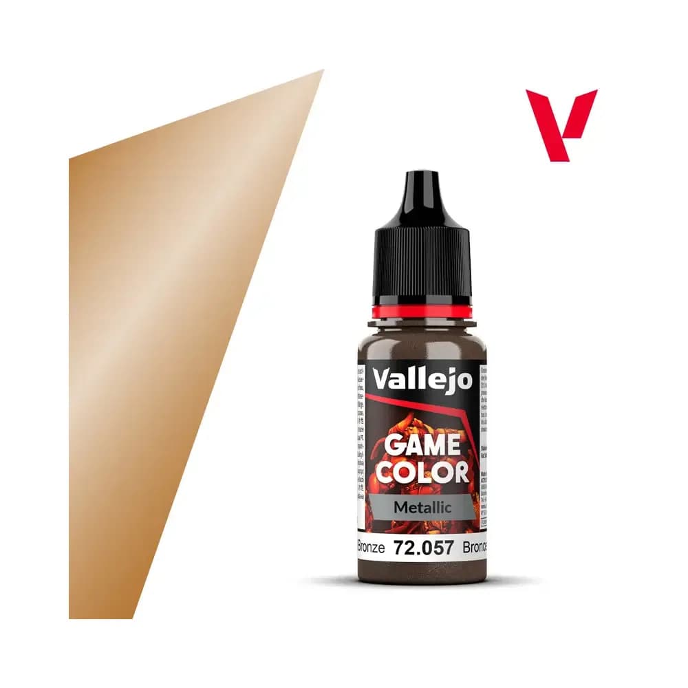 Vallejo Game Color Metallic: Bright Bronze – 72.057