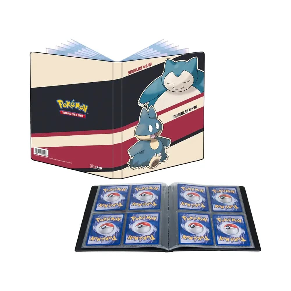 Ultra PRO Snorlax & Munchlax binder – 4 kapsy