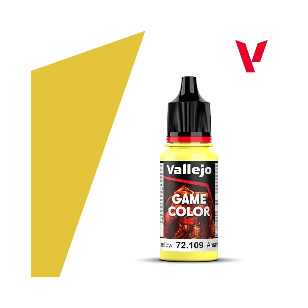 Vallejo Game Color: Toxic Yellow – 72.109