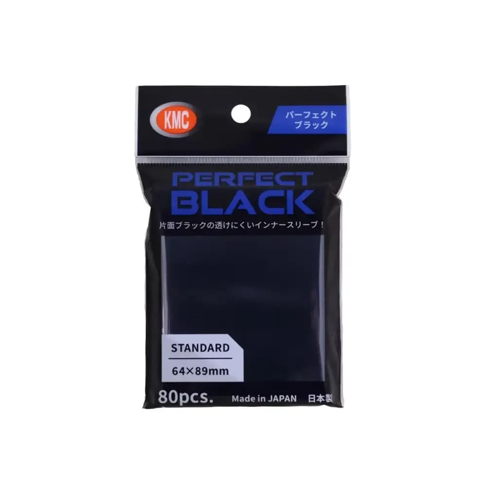 KMC Perfect (vnitřní) obaly – Black (černé, 80 ks)