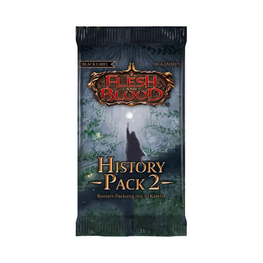Flesh and Blood: History Pack 2 (Black) Label Booster (German; NM)
