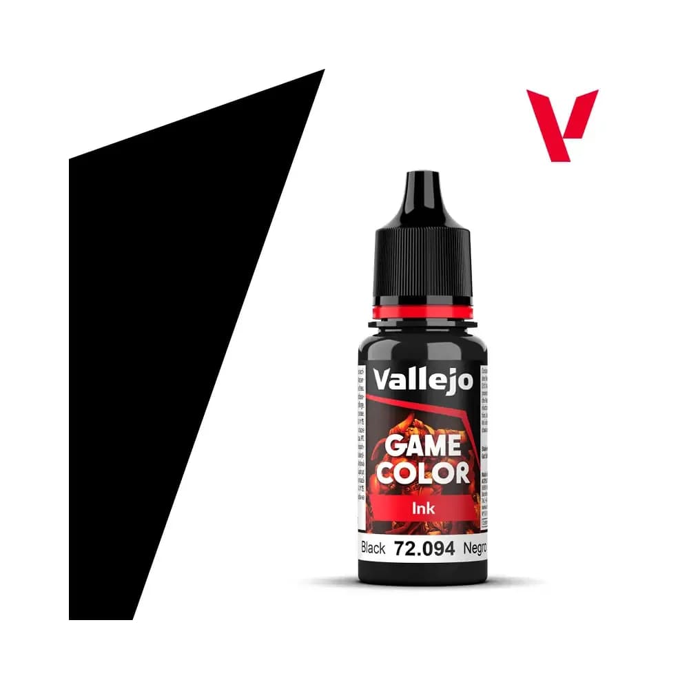 Vallejo Game Color Ink: Black – 72.094