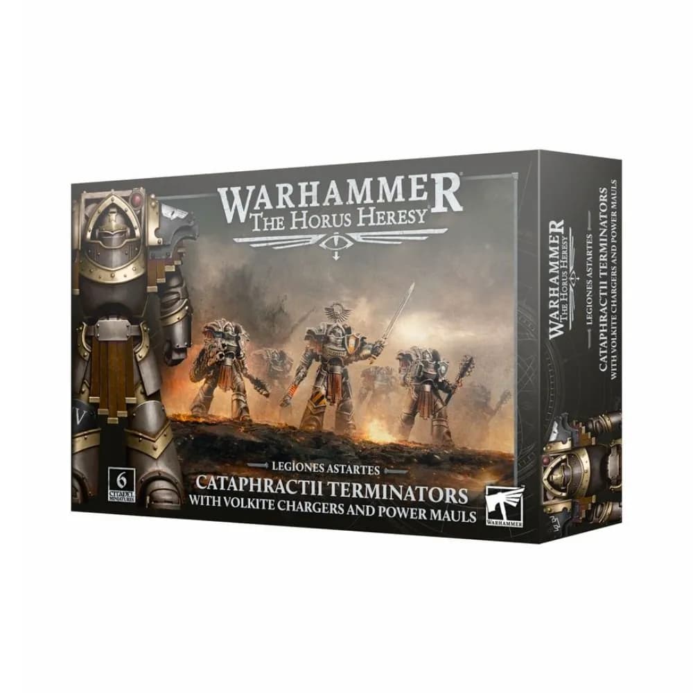 Warhammer The Horus Heresy – Legiones Astartes: Cataphractii Terminators with Volkite Chargers and Power Mauls