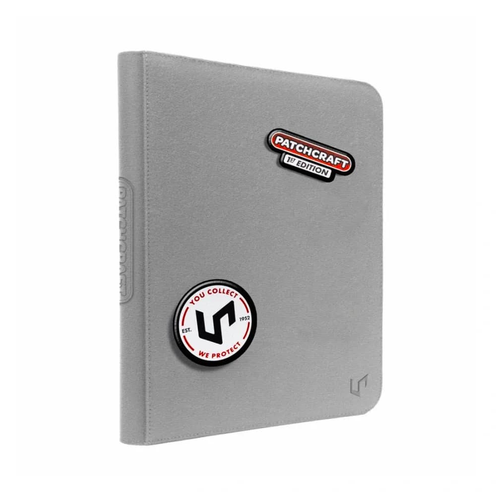 Ultra PRO Patchcraft Zippered PRO-Binder – 9 kapes (šedé)