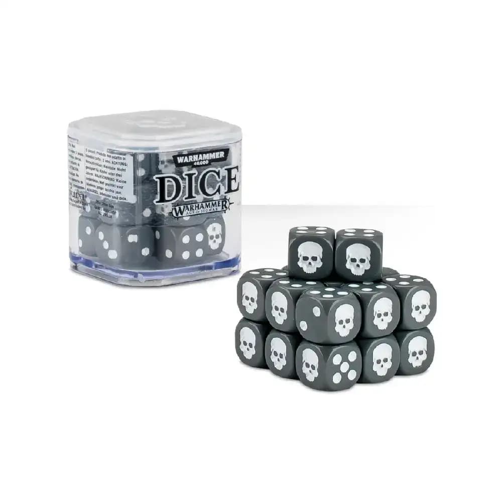 Citadel 12 mm D6 Dice Cube (šedá)