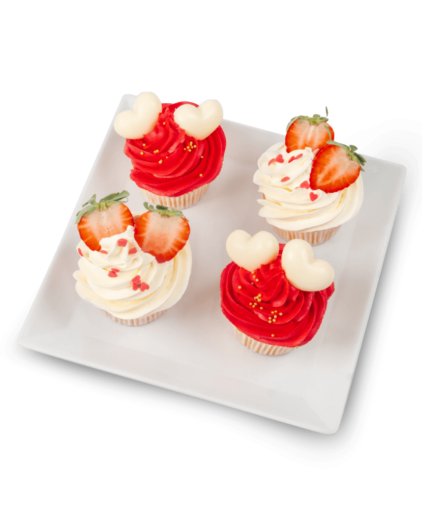 Cupcakes se srdíčky