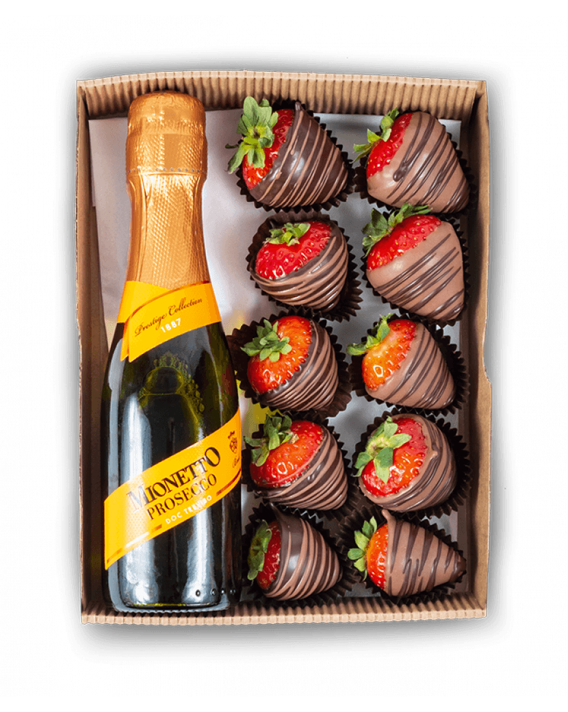 Jahody a prosecco Malý (S)