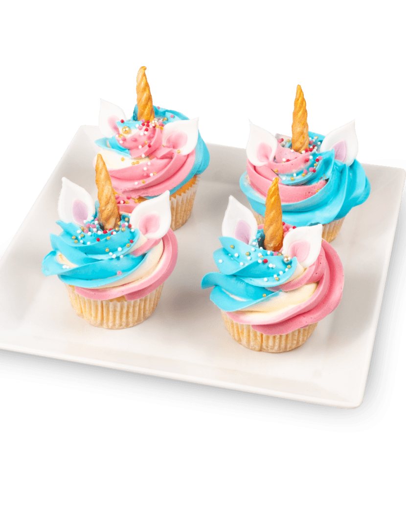 Cupcakes jednorožci