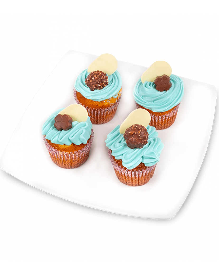 Modré Cupcakes