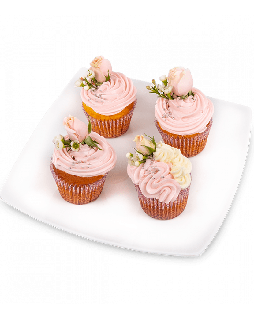 Cupcakes s růžemi Mini (XS)