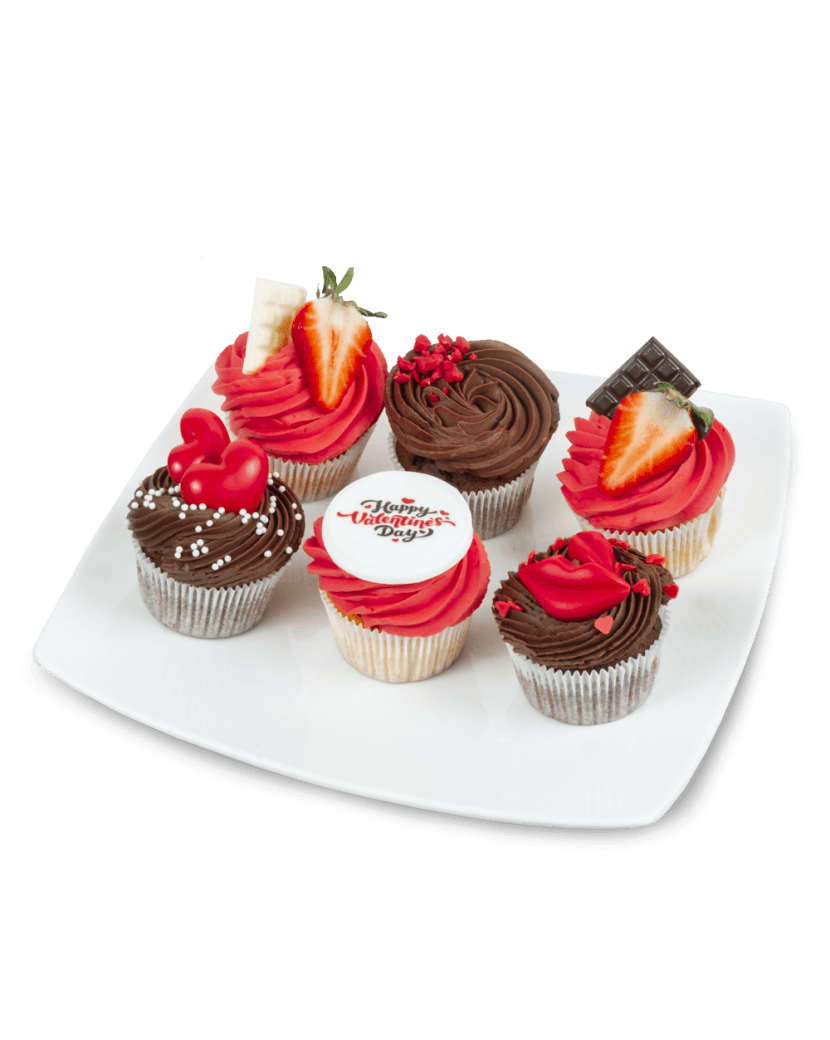 Valentýnské cupcakes Mini (XS)