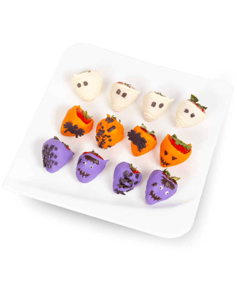Halloweenské jahody Mini (XS)